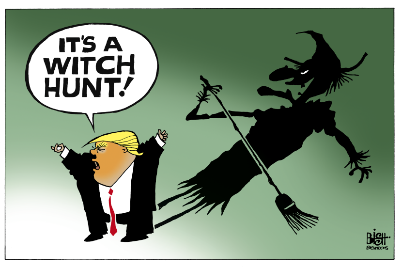 TRUMP'S WITCH HUNT, COLOR