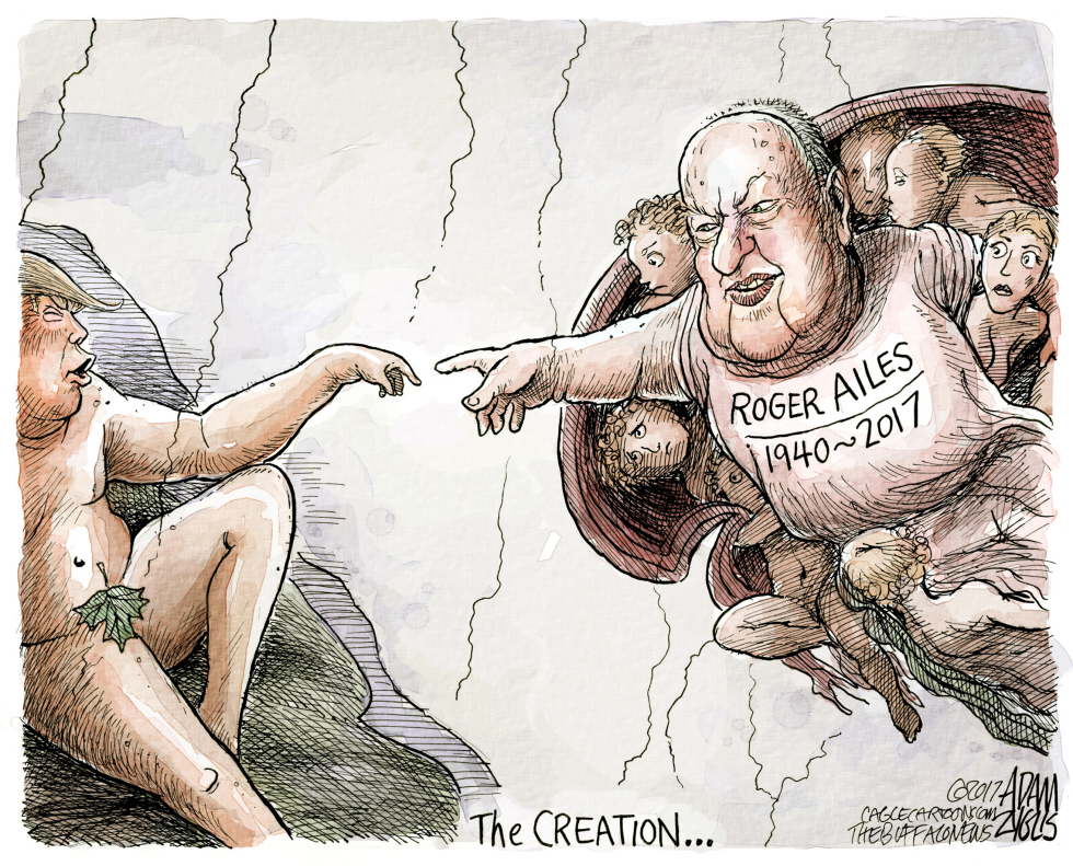  ROGER AILES LEGACY by Adam Zyglis