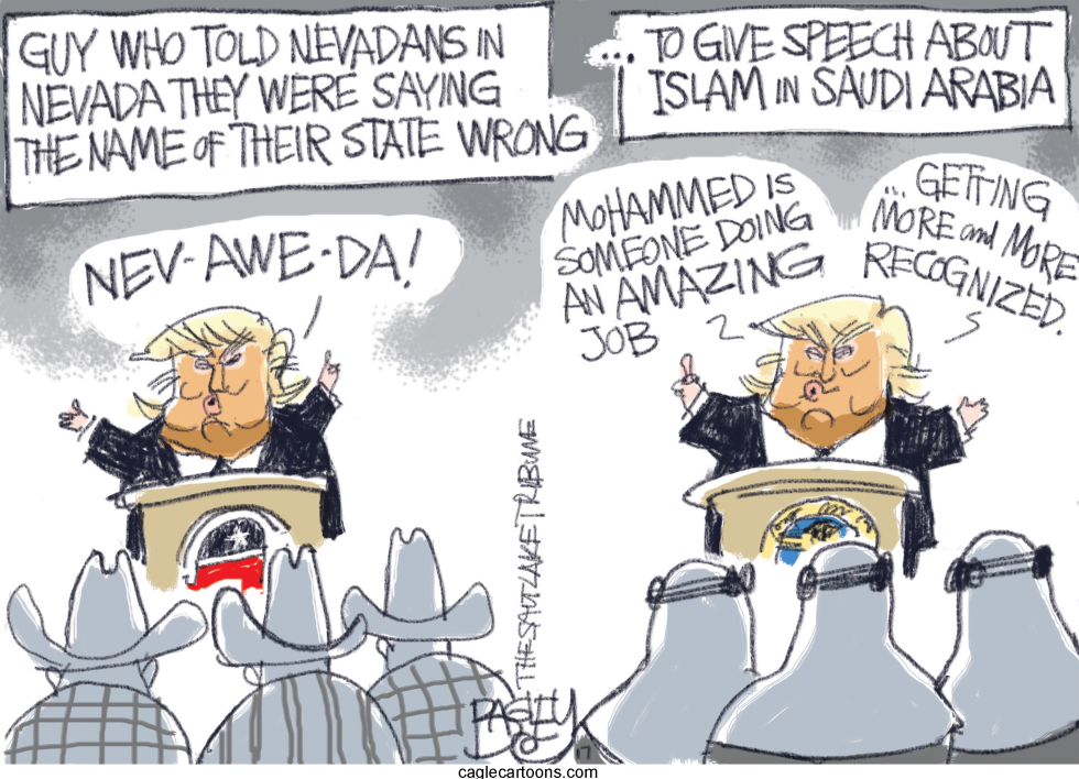  TRUMP ISLAM by Pat Bagley