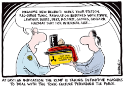 DEALING WITH THE RCMP TOXIC CULTURE by Ingrid Rice