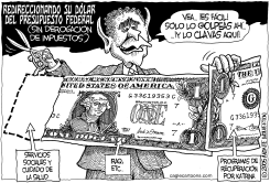 BUSH REDIRECCIONA EL PRESUPUESTO by Monte Wolverton