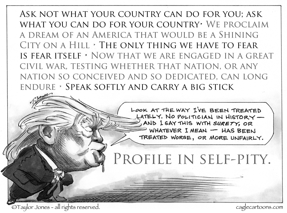 Profile in self-pity