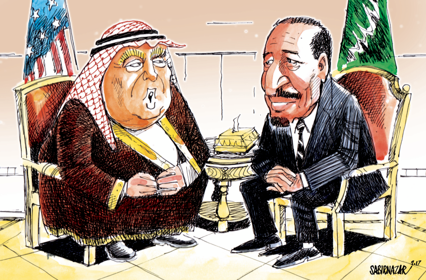Trump visits Saudi Arabia