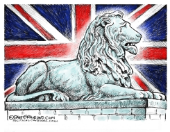 ENGLAND TERROR BOMB  by Dave Granlund