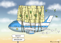 TRUMP ON THE ROAD by Marian Kamensky