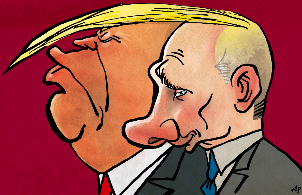 the long wig of Putin