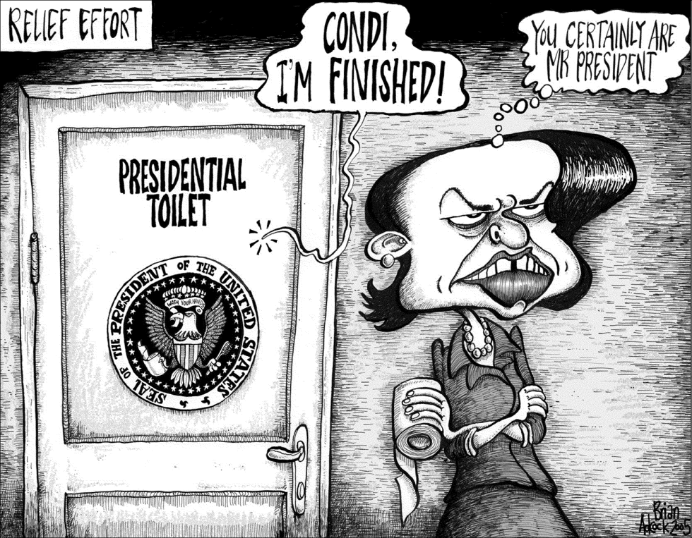Bushs Relief Effort