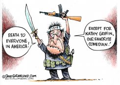 KATHY GRIFFIN BAD HUMOR  by Dave Granlund