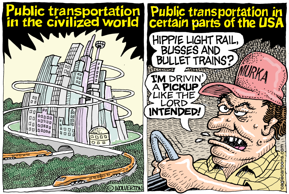  BUSSES AND BULLET TRAINS by Wolverton