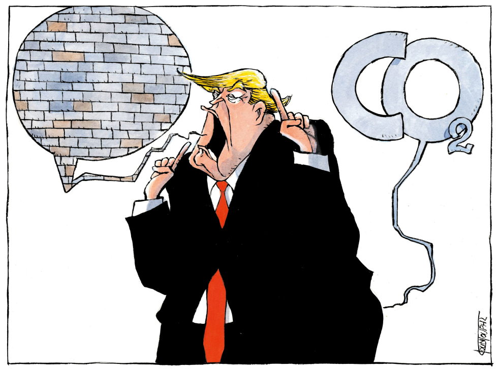 Trump wall and climate