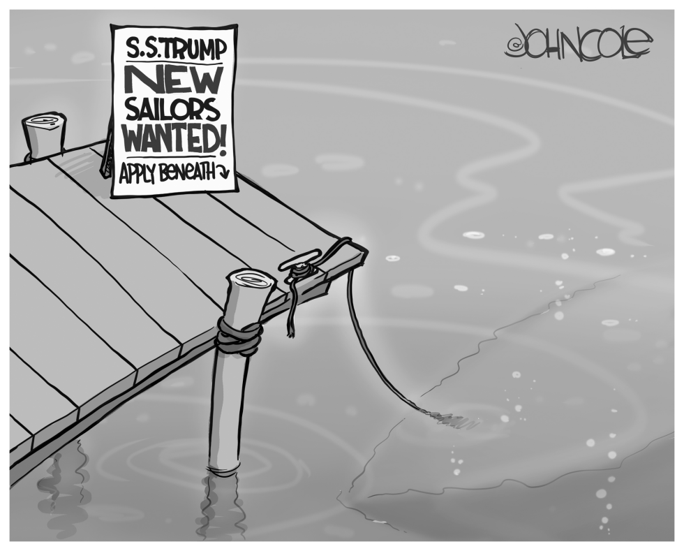 The SS Trump BW
