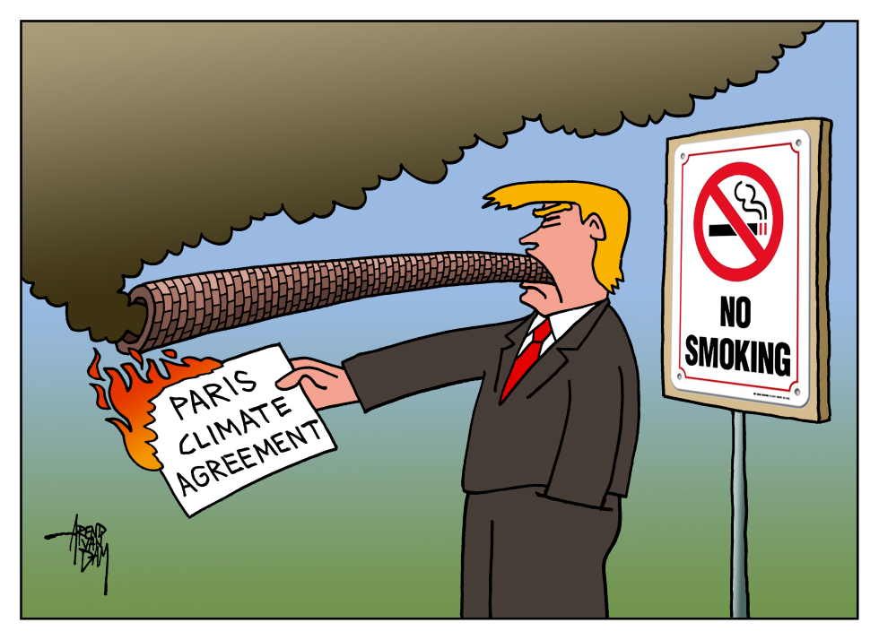 smoker Trump