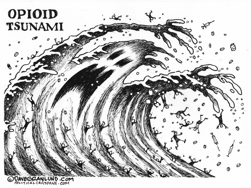 Opioid tsunami