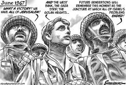 SIX DAY WAR ANNIVERSARY BW by Steve Greenberg