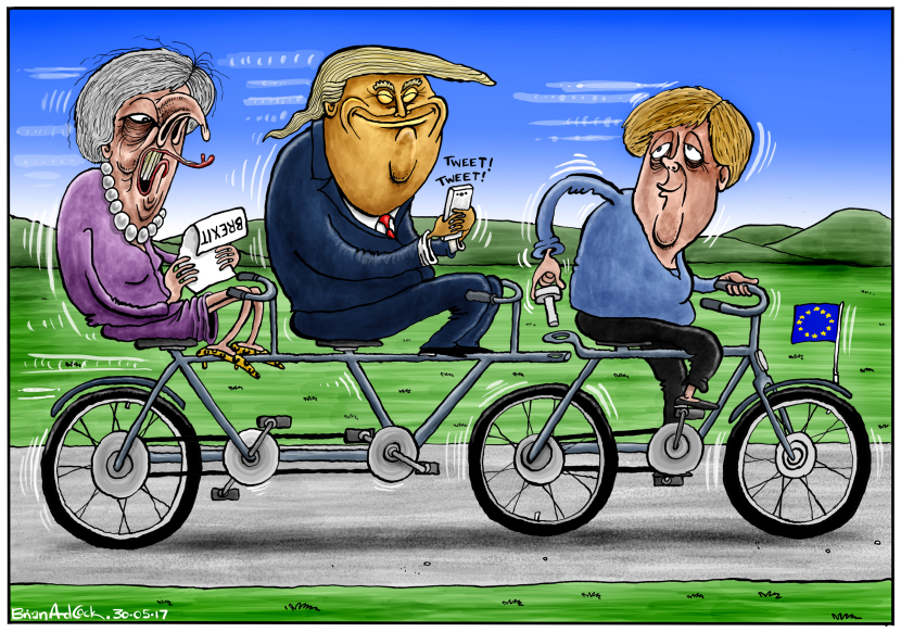 Angela Merkel Criticises UK and USA