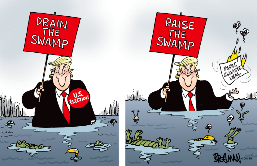 Trump trumps Paris accord