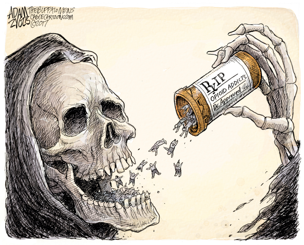  OPIOIDS by Adam Zyglis