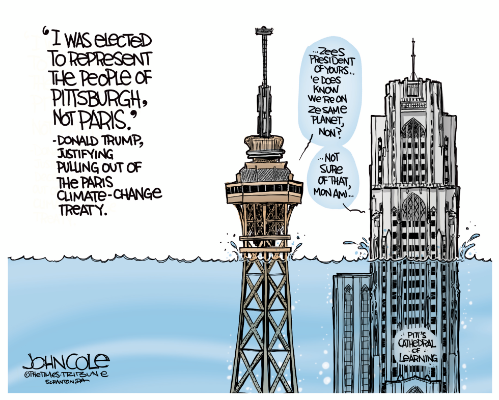 Paris and Pittsburgh