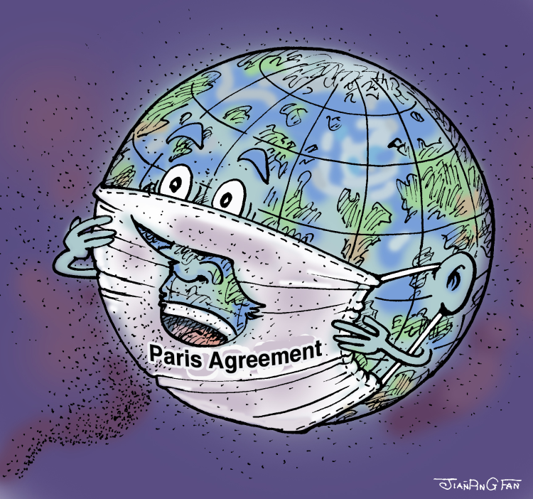 Exit from Globalization. Paris agreement