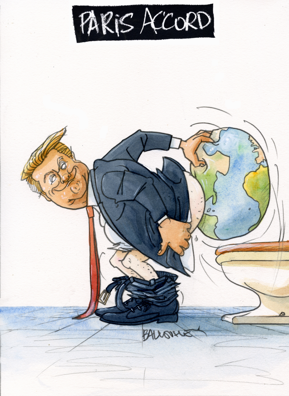 Donald Trump Paris accord