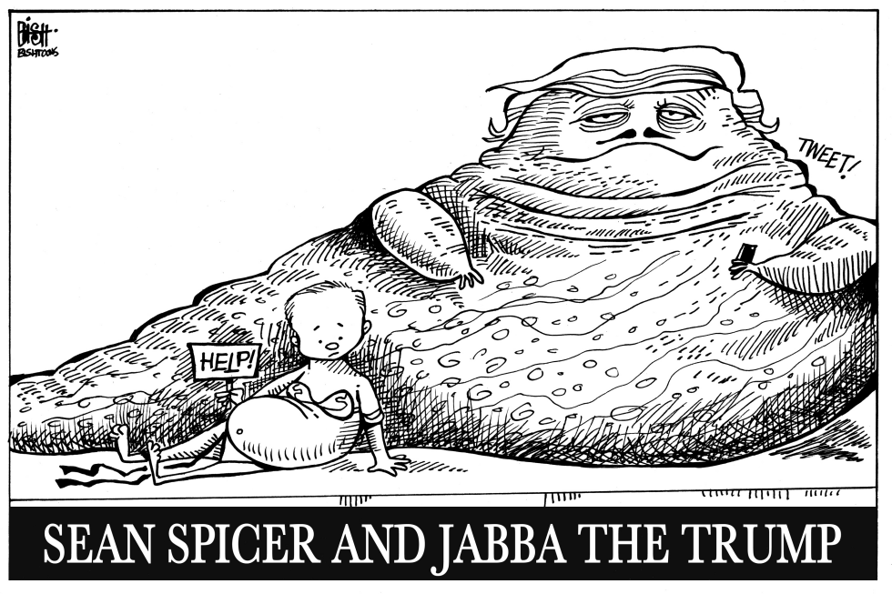 SPICER AND JABBA, B/W