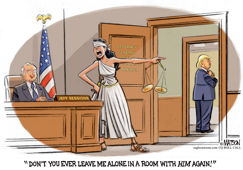 Unobstructed Lady Justice