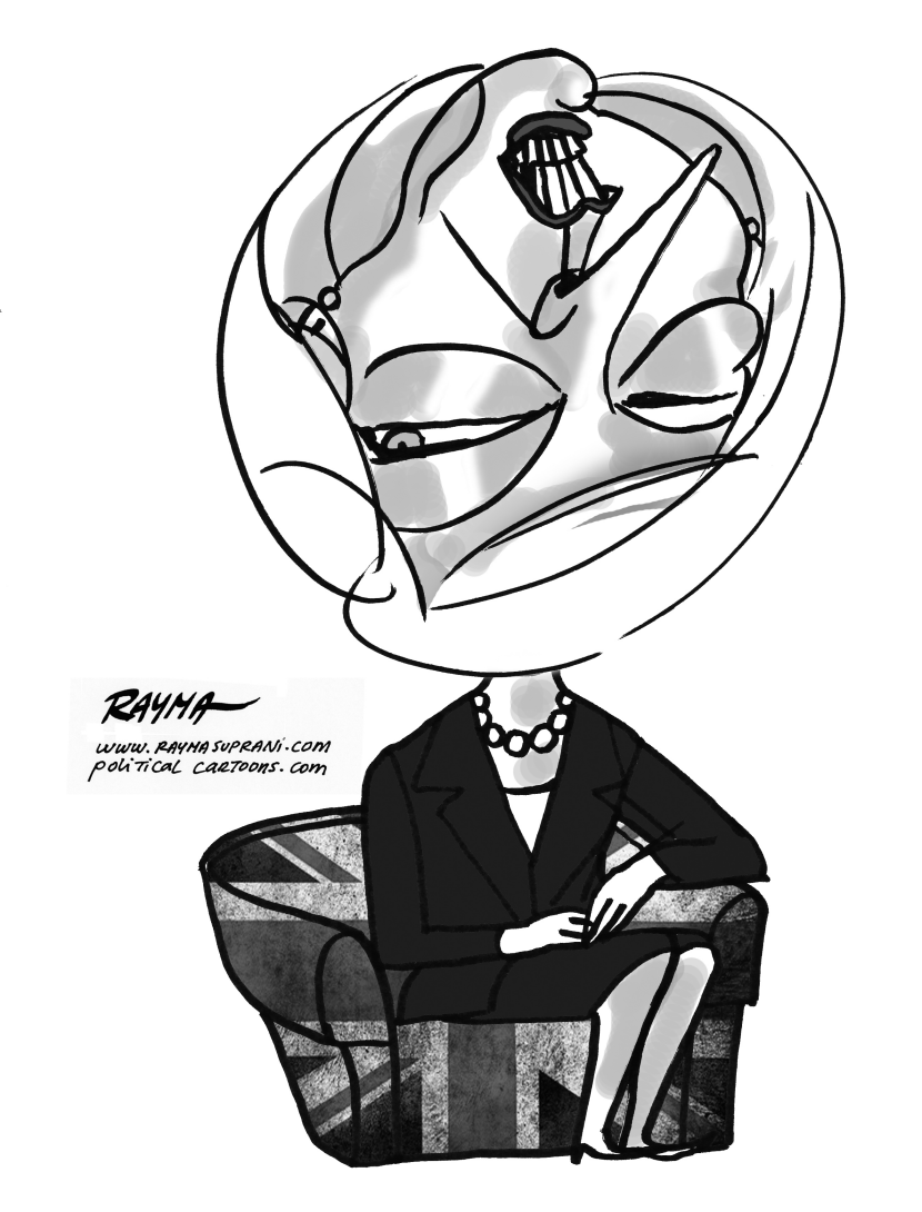 THERESA MAY BW
