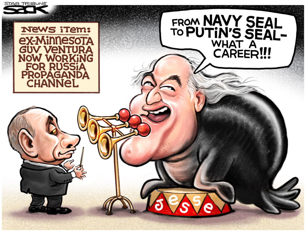  JESSE VENTURA'S RUSSIA GIG by Steve Sack