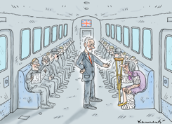 CORBYN VS MAY by Marian Kamensky