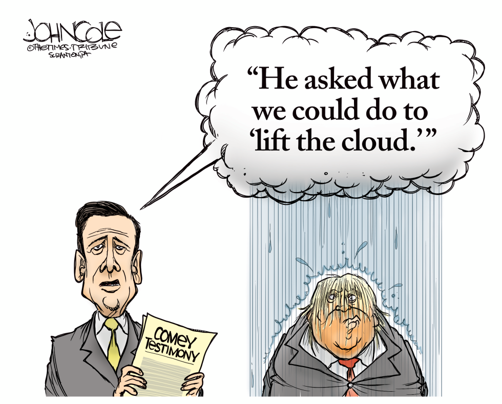Comey's cloud