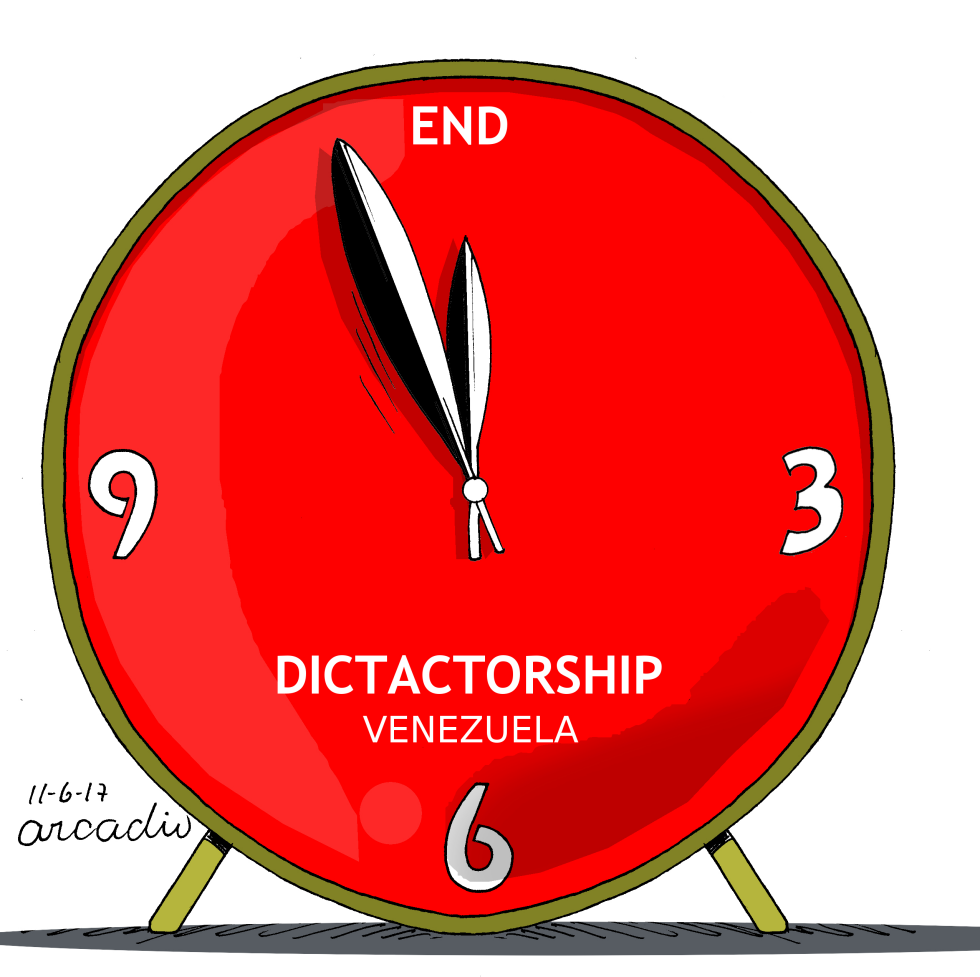  VENEZUELAN DICTATORSHIP IS ENDING by Arcadio Esquivel