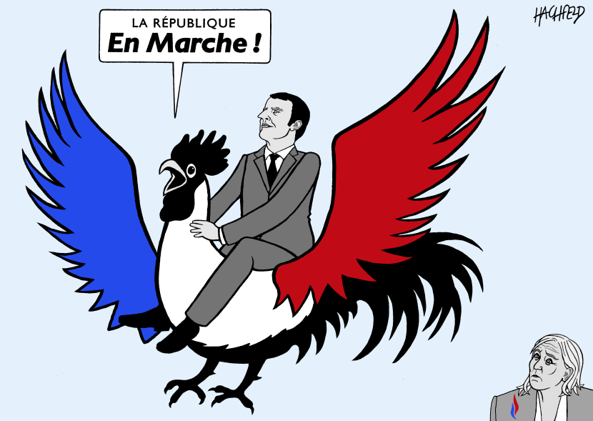 Macron en marche