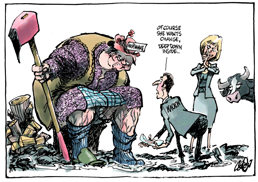 Macron's affair