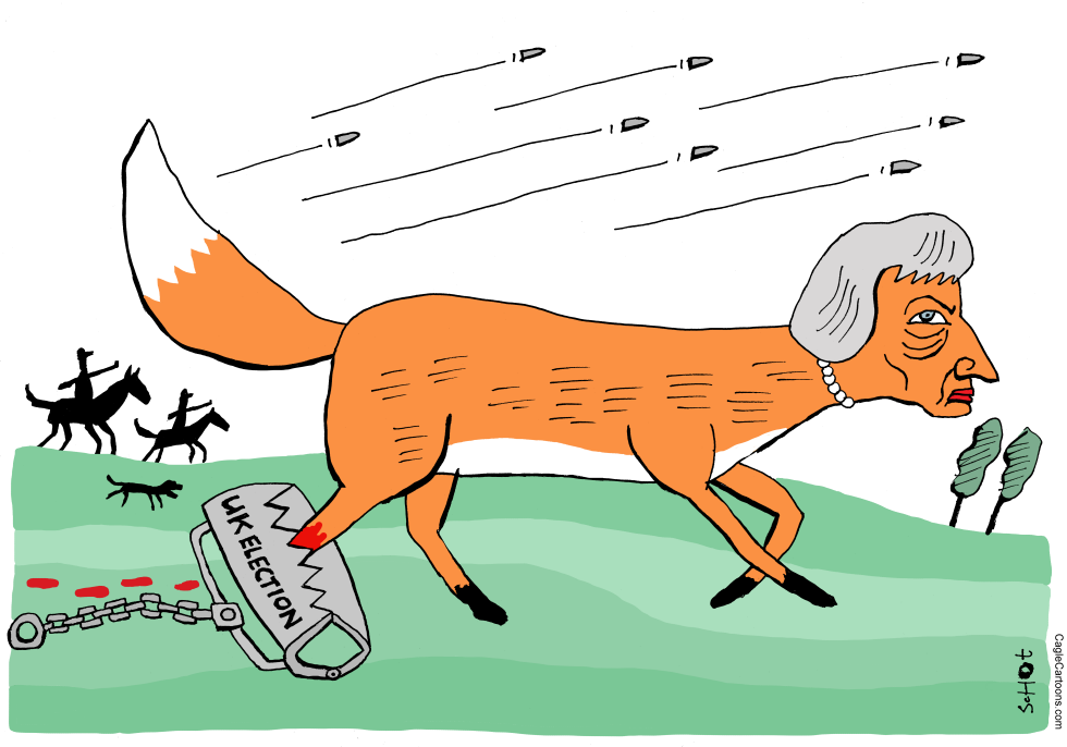 Theresa May under attack