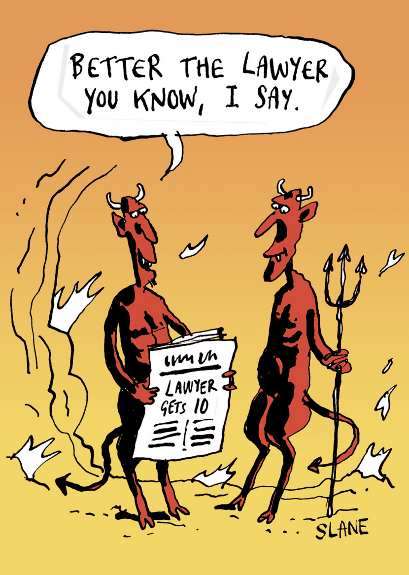 Lawyers And Devils Colour -- color
