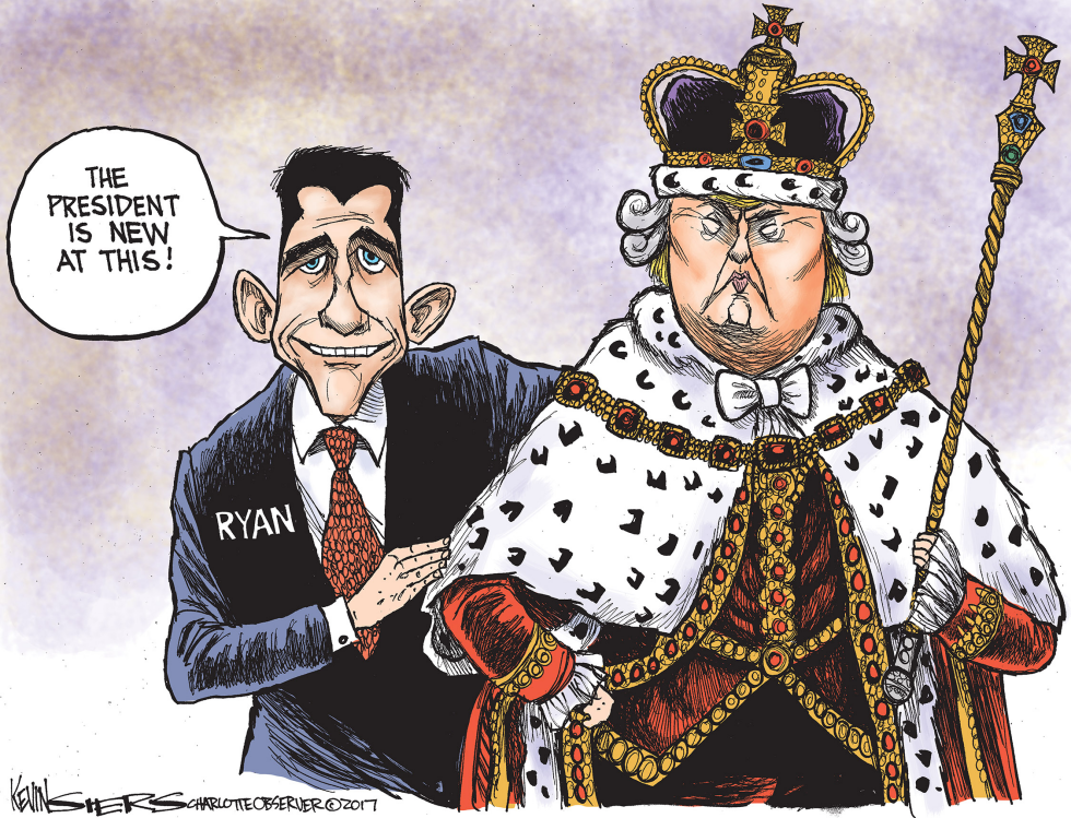  KING TRUMP by Kevin Siers