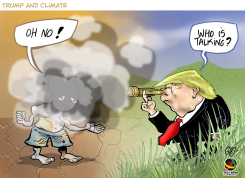 TRUMP PARIS ACCORD by Damien Glez