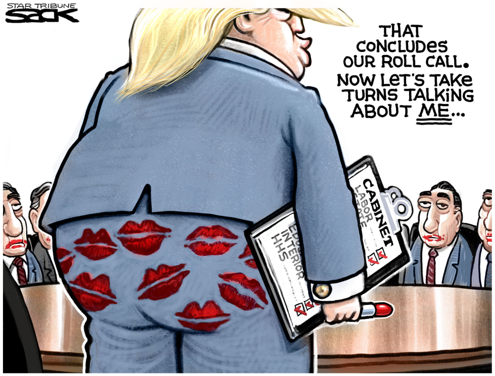  TRUMP CABINET by Steve Sack