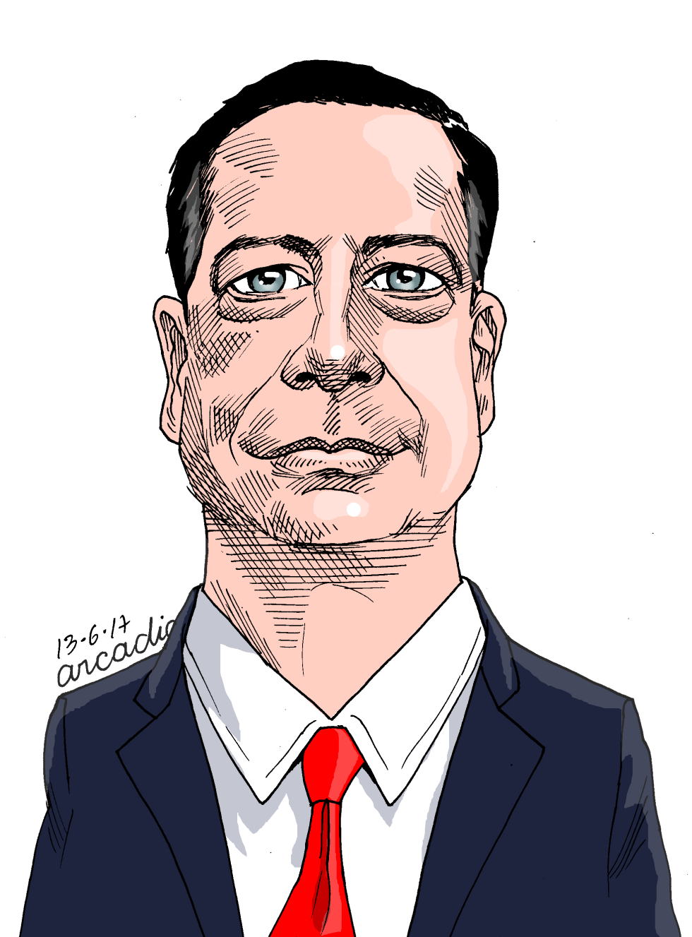  JAMES COMEY USA by Arcadio Esquivel