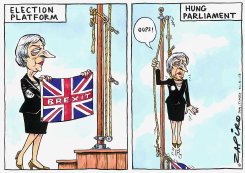 HUNG PARLIAMENT by Zapiro