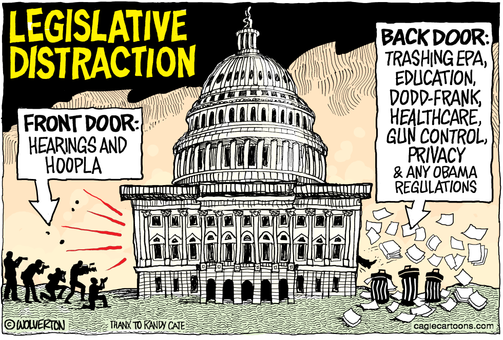  LEGISLATIVE DISTRACTION by Wolverton