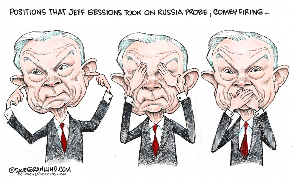 Jeff Sessions on Russia and Comey COLOR
