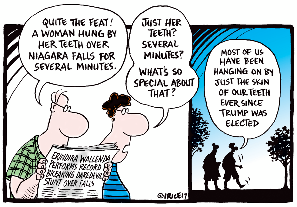 Hanging On By the Skin of our Teeth