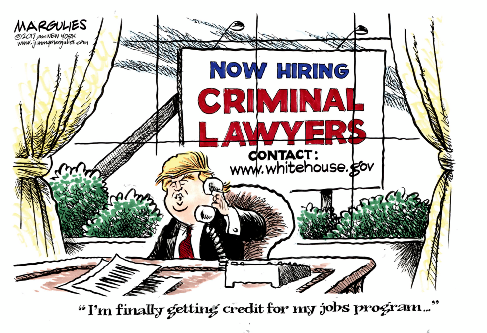Trump's White House Lawyers Up color