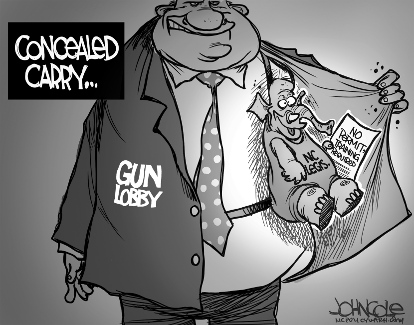 LOCAL NC Concealed carry BW