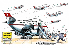 WHITE HOUSE PERSONAL LAWYERS  by Dave Granlund