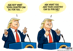 DONALD JFK TRUMP by R.J. Matson