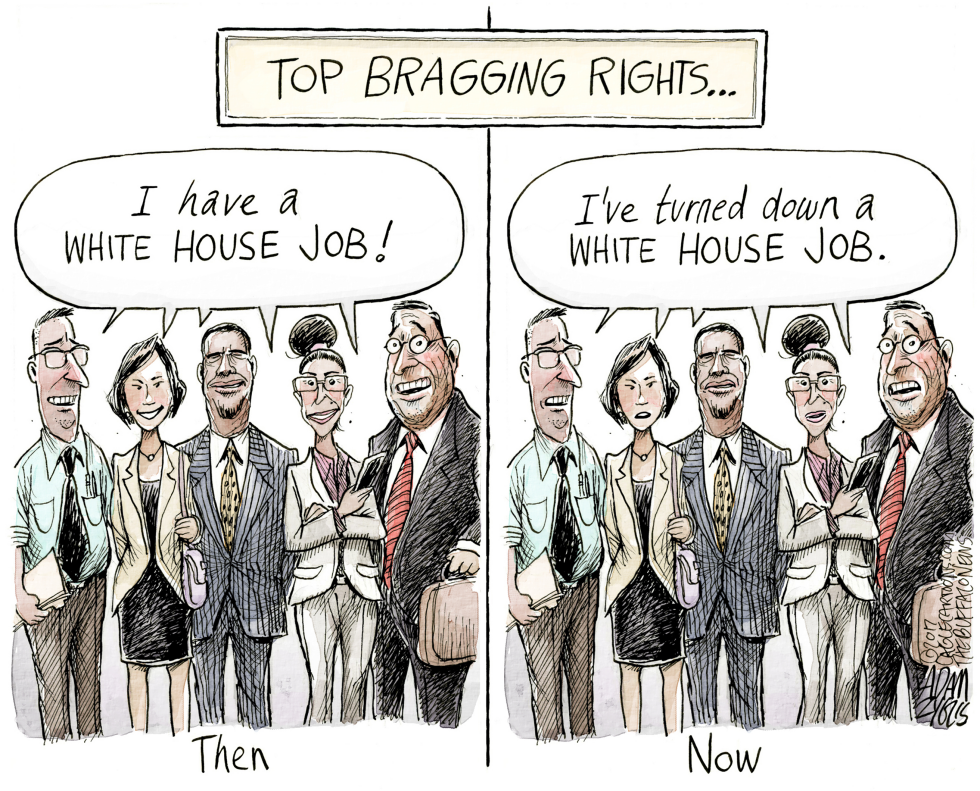  RECRUITMENT PROBLEM by Adam Zyglis