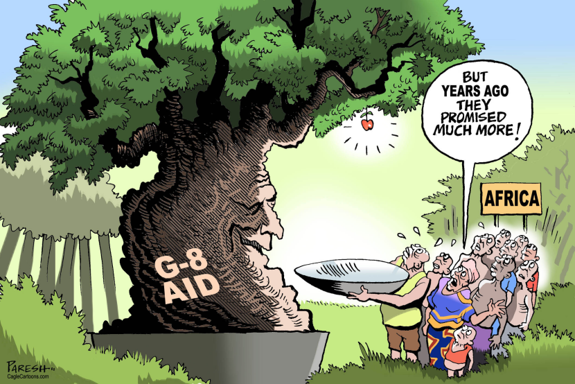 G-8 aid for Africa