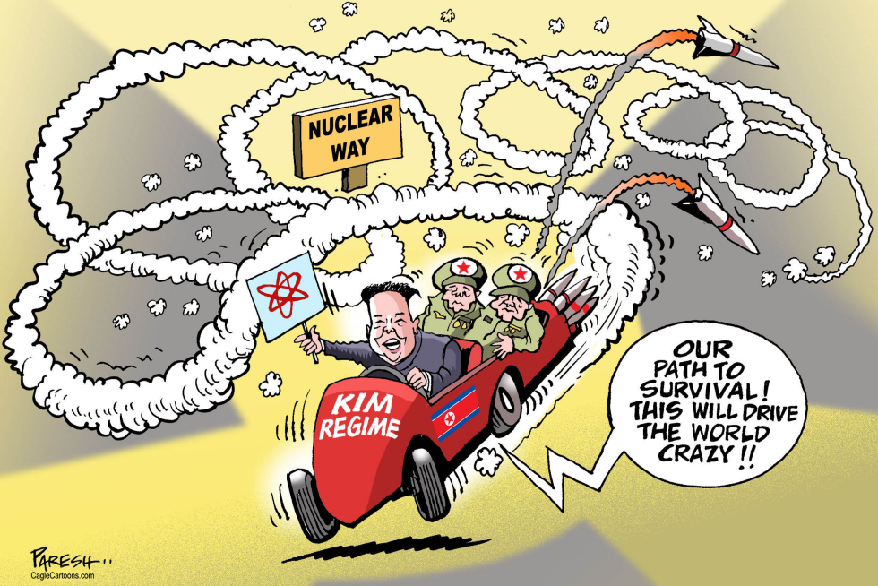  N.KOREAN NUCLEAR WAY by Paresh Nath